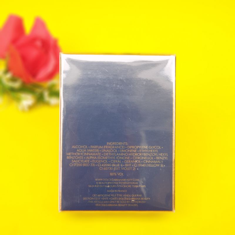 Nước Hoa Fullsize Nam D&amp;G K EDT 50ml