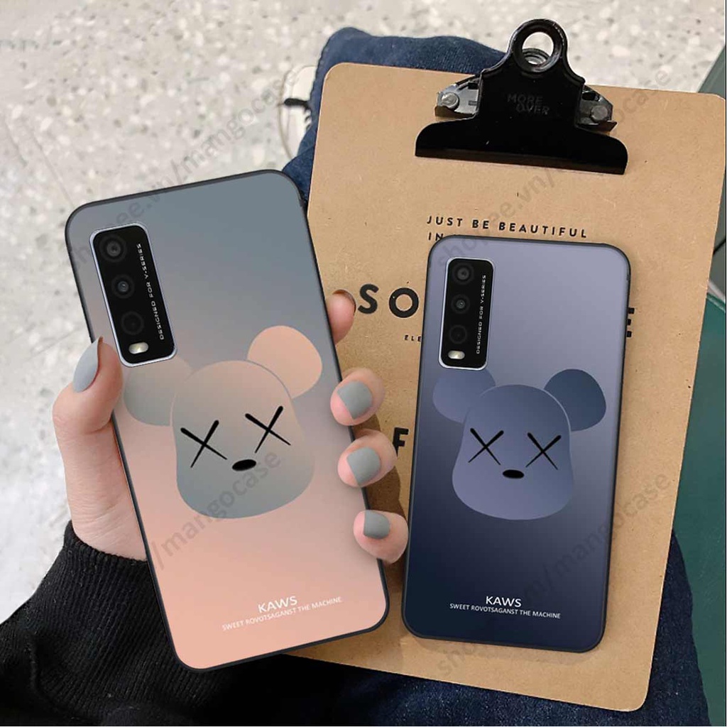 Ốp lưng điện thoại Vivo Y20 drew, kaws, bape cao cấp, vỏ ốp rẻ đẹp