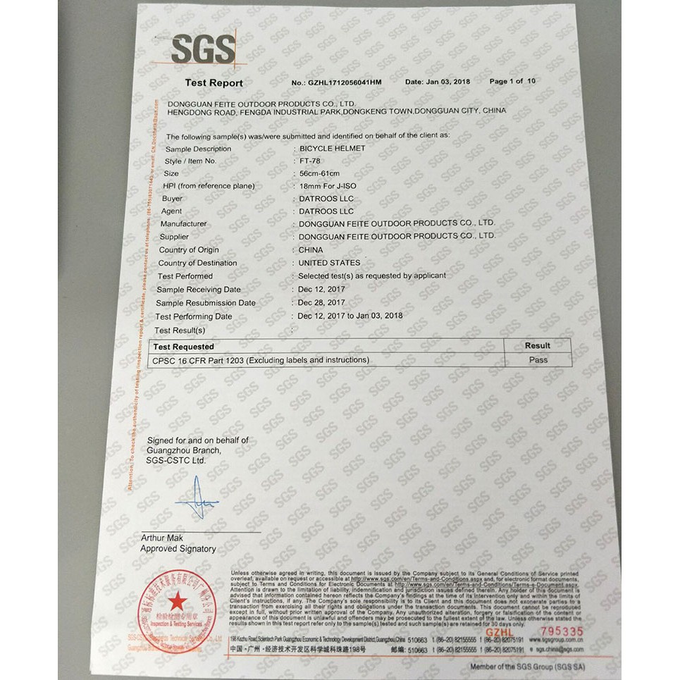 Nón xe đạp POC Falcon có kính