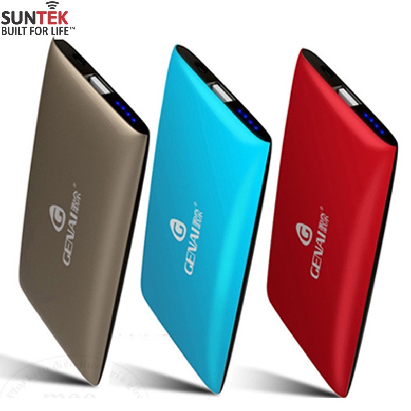 Pin Sạc Dự Phòng cao cấp SUNTEK J10 10.000mAh - Bảo hành Chính hãng 12 tháng