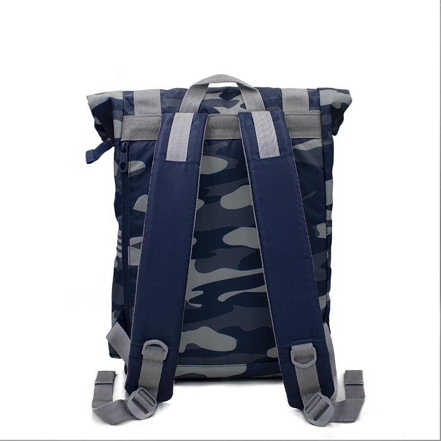Ba Lô CLEVERHIPPO Kool Urban Roller Camo Xanh BKU5204/CAMO