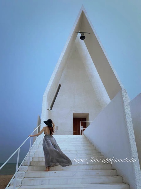 JANE’S sẵn Đầm maxi hở lưng xoè bồng bềnh hai dây quyến rũ SATIN ( kèm ảnh khách) J0248 | BigBuy360 - bigbuy360.vn