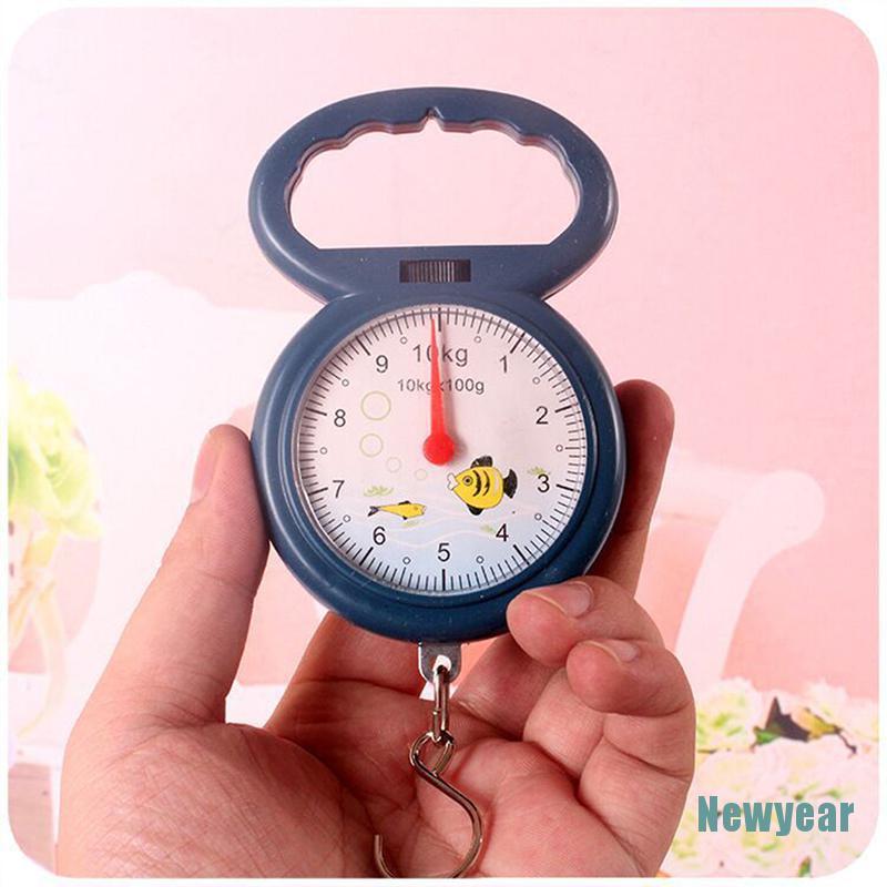 [Newyear]Portable Mini Pointer Hook Hanging Weighing Scales Weighing Scales for Fishing