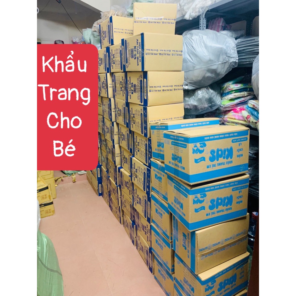 Hộp 20 chiếc Khẩu Trang Trẻ Em AN PHONG HD KIDS (Từ 1-3 Tuổi)