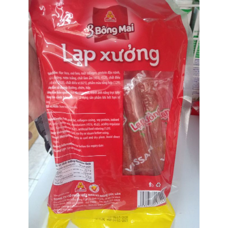 LẠP XƯỞNG 3BM VISSAN 200G/500G