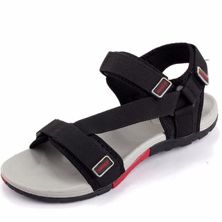 [MiễnShip ] Giày Sandal Nam | Giày Sandal Nữ | Unisex Size 35 đến 43 - Màu Đen Đế Xám - Ảnh Thật