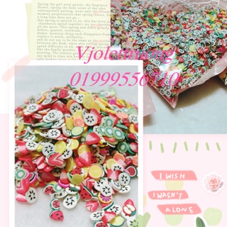 100gr cốm socola trang trí slime