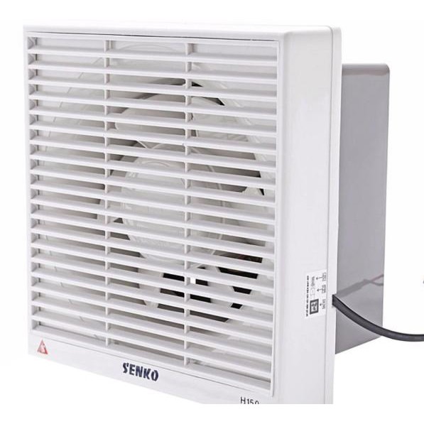 Quạt Hút Thông Gió Senko H150 (30W) - Trắng - Hàng Chính Hãng