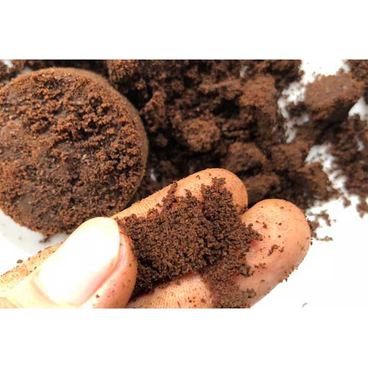 0.5 kg BÃ CÀ PHÊ PHA MÁY  đã tách dầu, dùng để tẩy tế bào chết, dưỡng da, đắp mặt nạ...