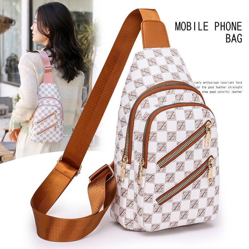Túi Đeo Chéo Da Mềm Mini In Họa Tiết Thời Trang Mùa Hè Cho Nữ