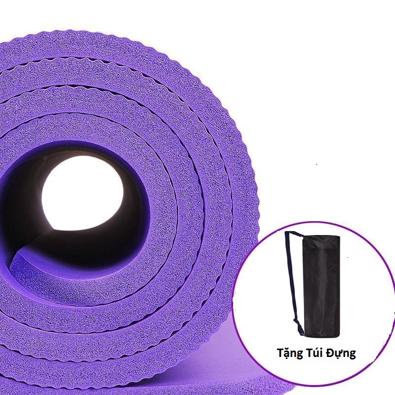 Thảm YOGA 7mm Tặng Túi Đựng / Thảm Tập GYM Chống Trượt