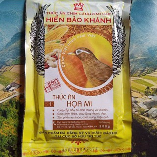 Cám Chim Hoạ Mi Hiển Bảo Khánh Số 1 _ 200g