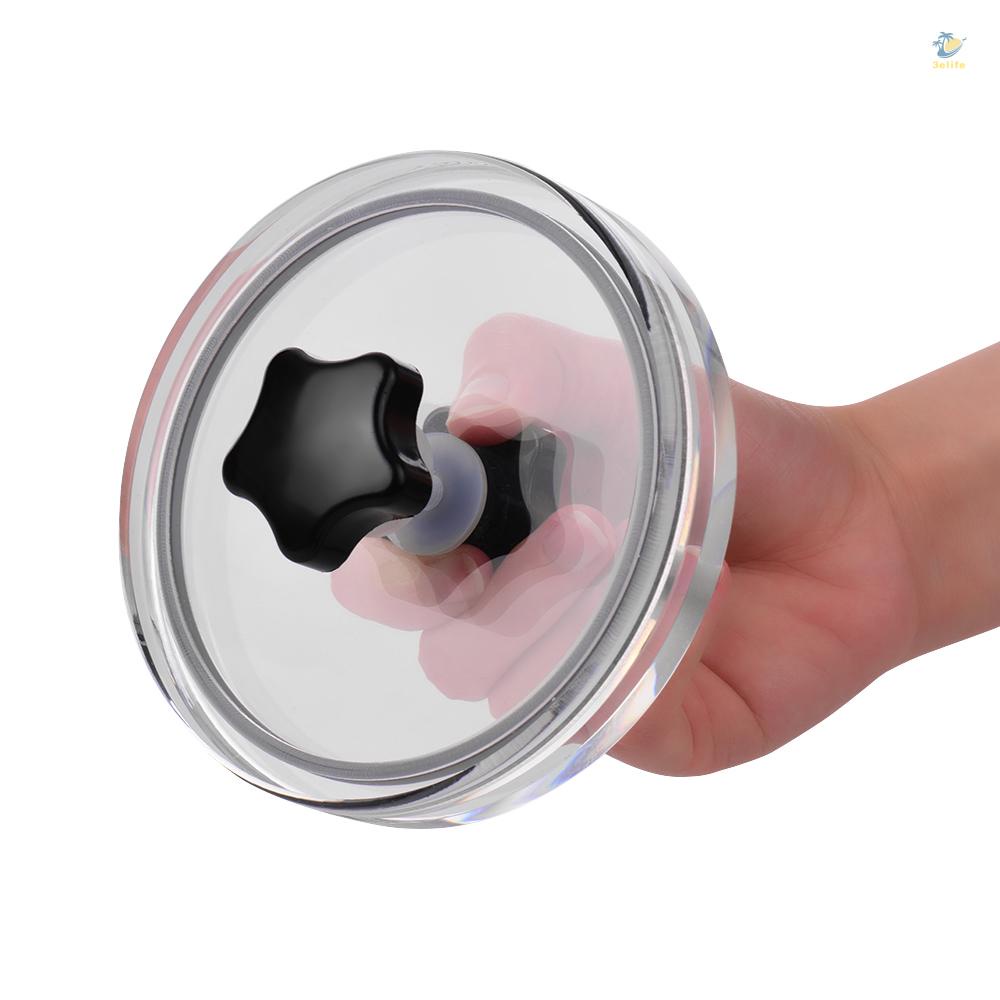 Bộ Dụng Cụ Vệ Sinh Đĩa Than Vinyl Bằng Acrylic Chống Thấm Nước Eelfevn6 Kèm Túi Đựng Và Khăn Lau