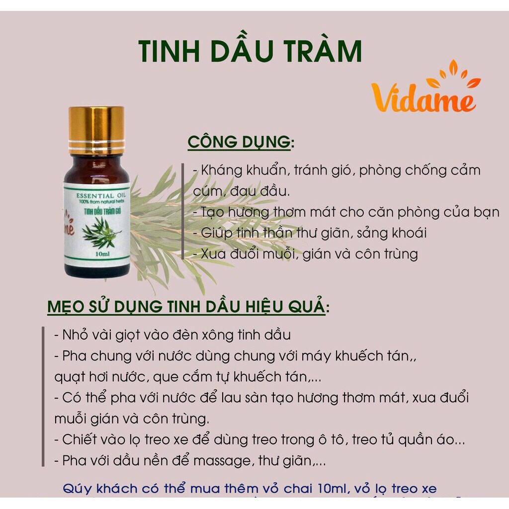 [Mua 5 chai tinh dầu bất kỳ] Tặng 1 Vỏ lọ tinh dầu treo xe ô tô - lọ hình kim cương sang trọng, đẳng cấp