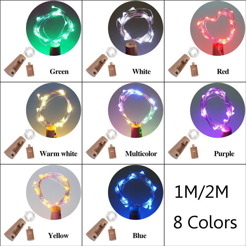 Dây Đèn Led Trang Trí 8 Màu 1M / 2M