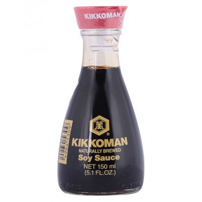 Nước tương soy sauce hiệu Kikkoman (chai thủy tinh) 150ml - 250ml