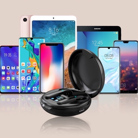 Tai nghe không dây Mini Âm Thanh HiFi Chống Nước Khử Ồn Chất Lượng Cao