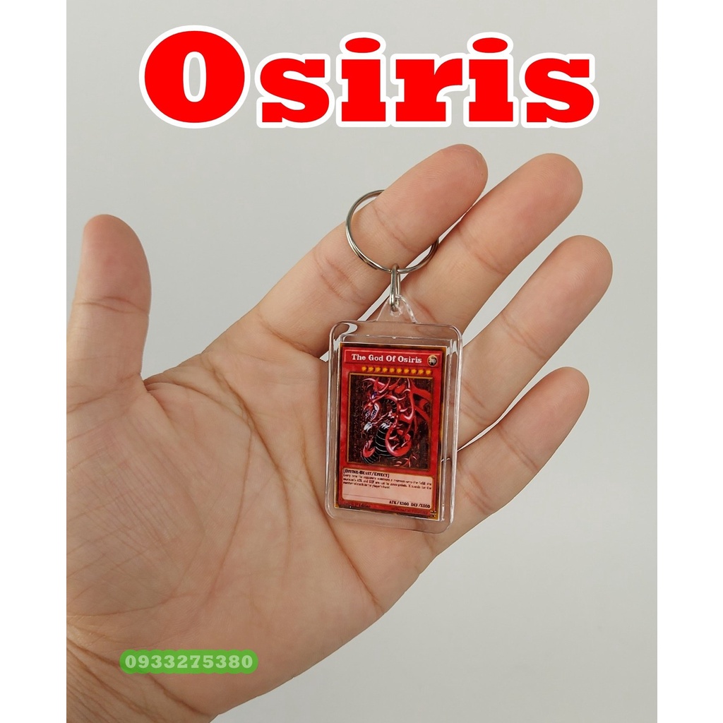 Móc khóa Yugioh - Thần Osiris