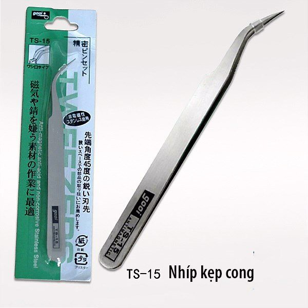 Nhíp cong gắp chỉ- lấy mụn inox dài 10cm - Nhíp Gắp Linh Kiện Điện Tử/Gắp Mi Nối Mi/Gắp Chỉ Máy Khâu/Gắp Đá Nail Đa Năng