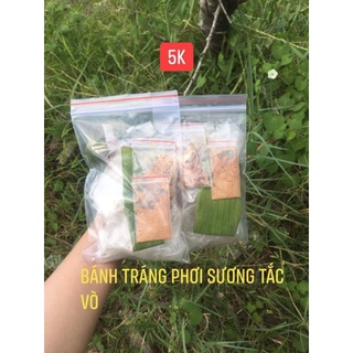Bánh tráng phơi sương tắc vò