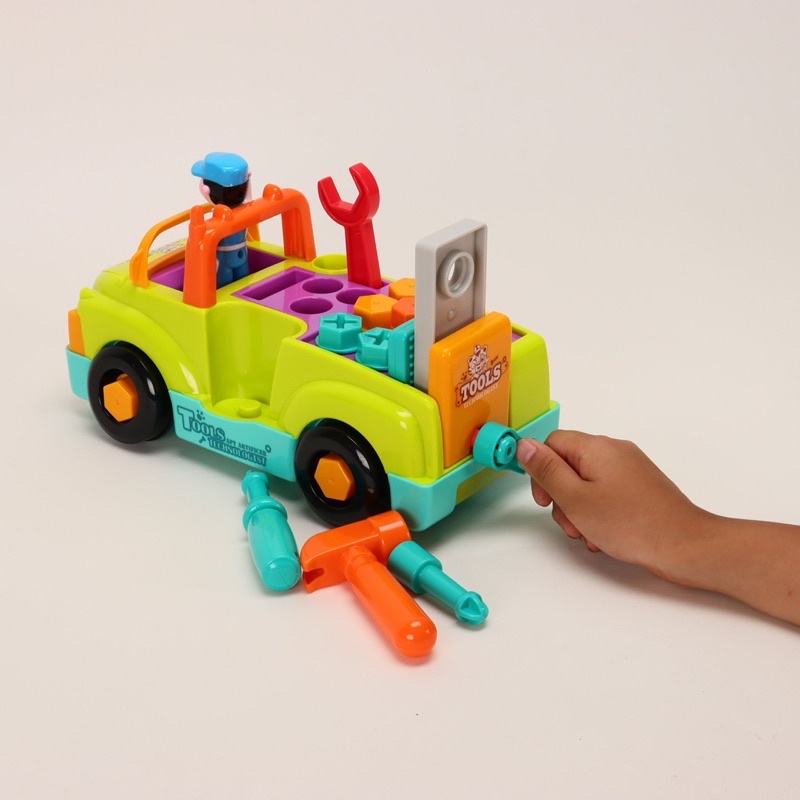 🚗Bộ Đồ Chơi Xe Ô Tô🚗 Cơ Khí-Hola6109-Hàng siêu đẹp-Mẫu Mới | BigBuy360 - bigbuy360.vn