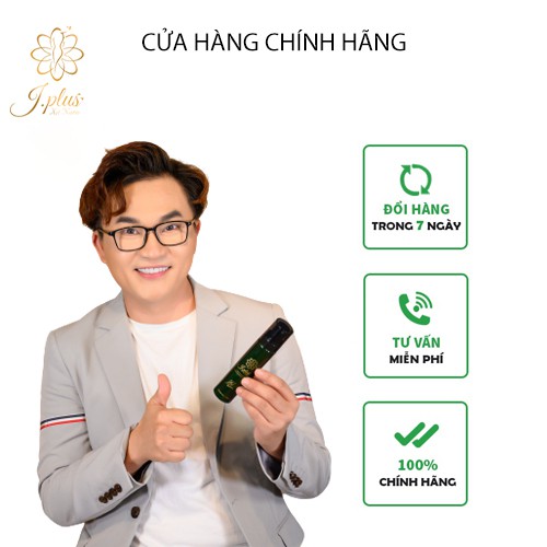 Chai xịt tan mỡ Jplus Đan Trường đánh tan mỡ bụng, eo, đùi giảm cân cấp tốc 100ml