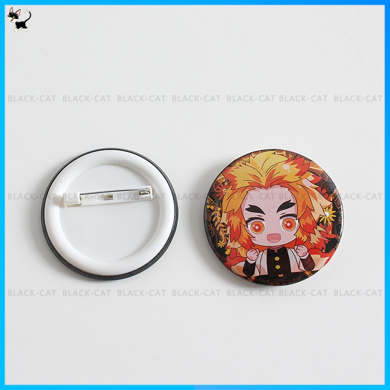 Ghim Cài Áo Hình Nhân Vật Anime Demon Slayer Thời Trang