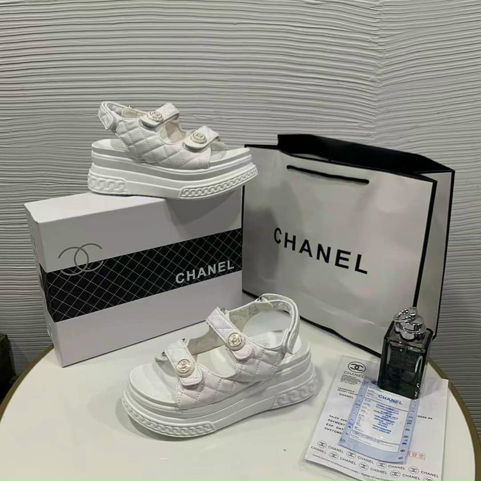 Giày Sandal Nữ - Sandal Nữ Chanel  Thiết Kế Hiện Đại Trẻ Trung Năng Động Cho Các Nàng Tự Tin Sải Bước