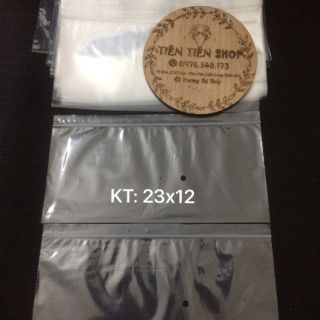 1kg túi zip trong mép miết đựng quần chip