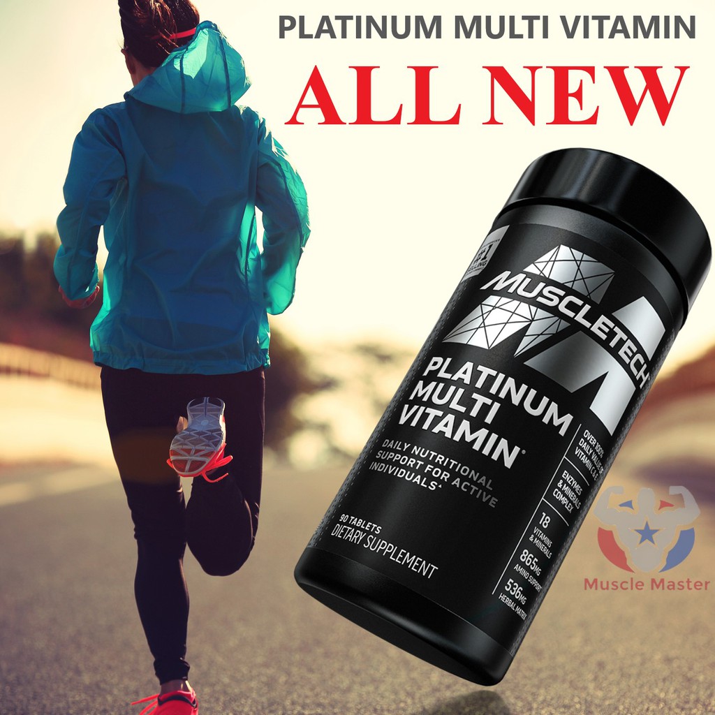 Viên Vitamin Và Khoáng Chất Tổng Hợp Platinum Multivitamin 90 Viên