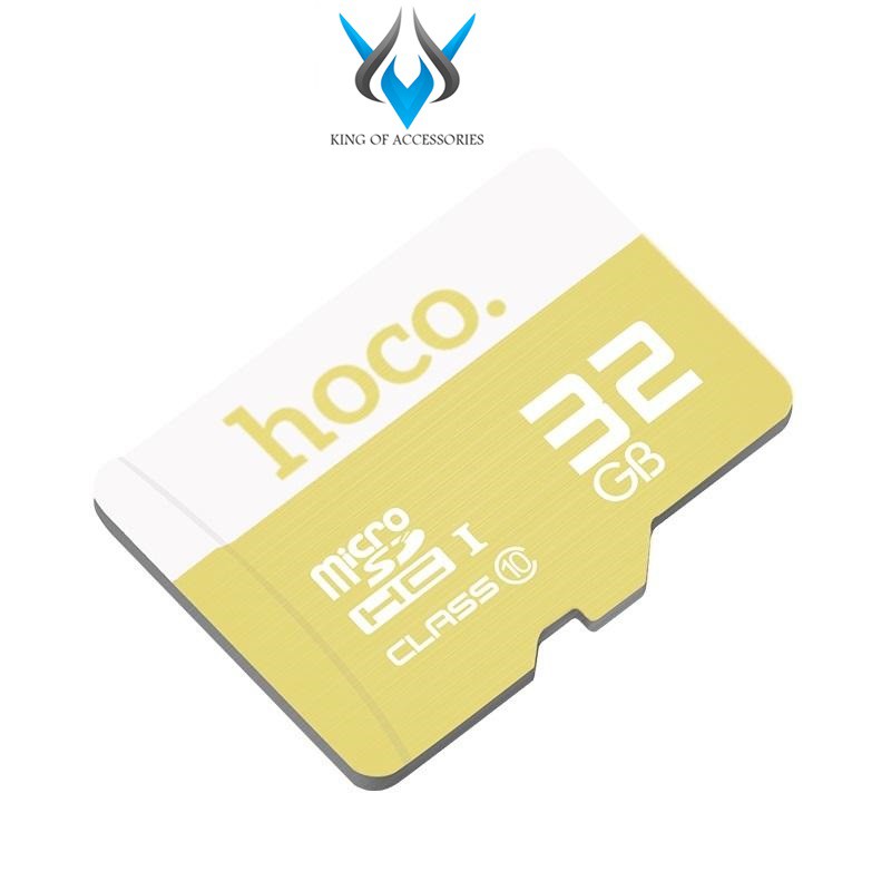 Thẻ nhớ microSDHC Hoco 32GB Class 10 90MB/s (Vàng)
