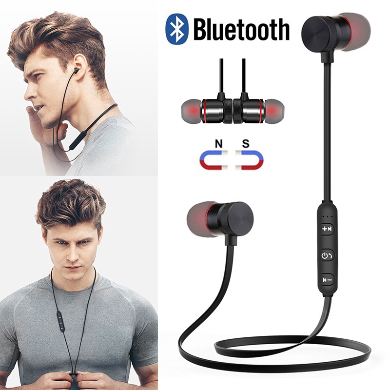 Tai nghe Bluetooth không dây M9 thể thao có nam châm