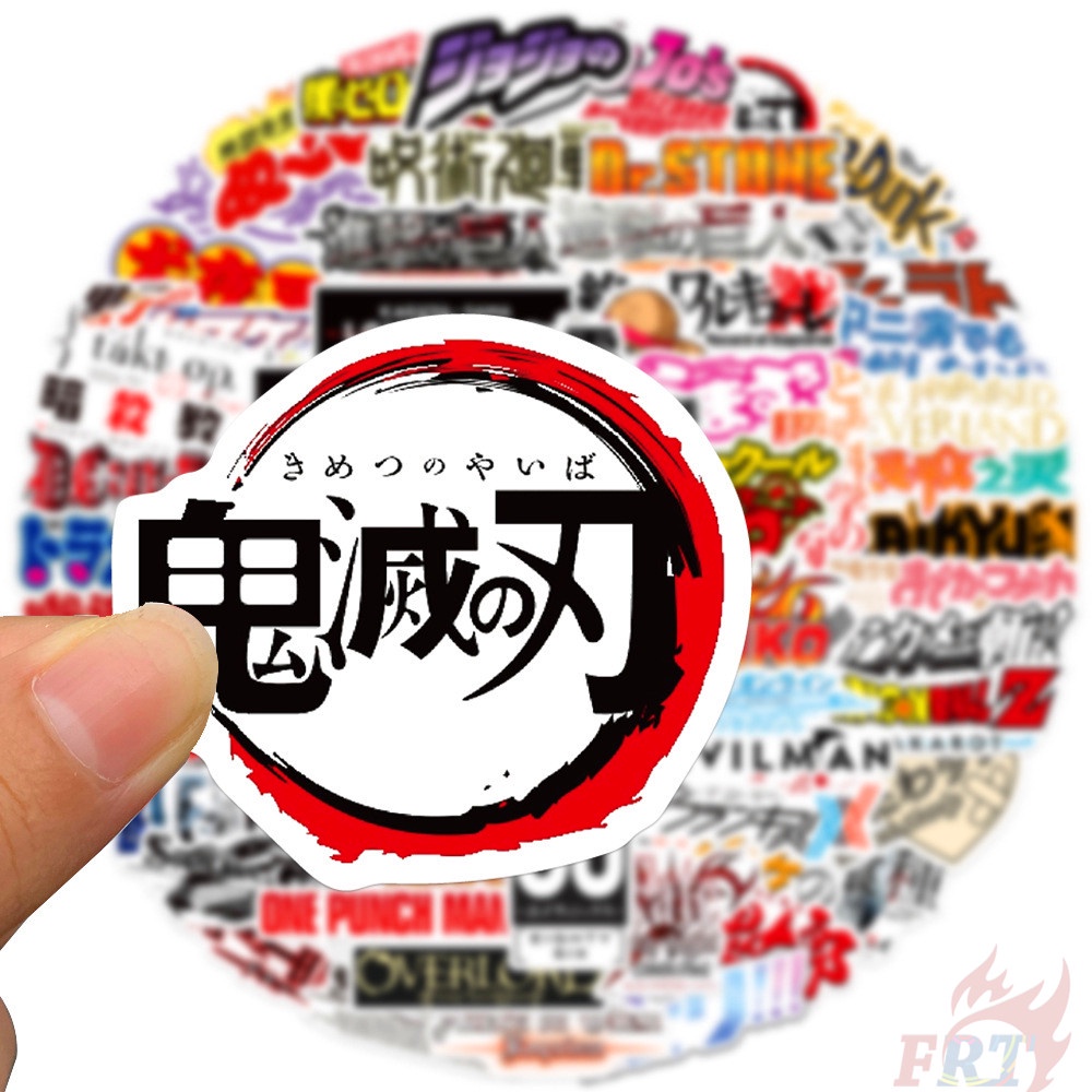 ❉ Miếng Dán Logo Hoạt Hình Anime Cổ Điển 02 ❉ Bộ 64 Miếng Dán Chống Thấm Nước Thời Trang