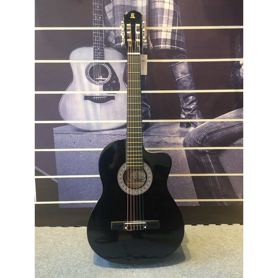 Đàn guitar classic giá rẻ HTCBK Dáng Khuyết