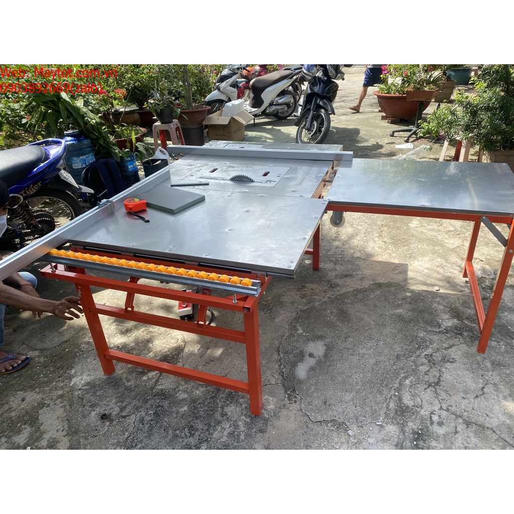 Máy cưa bàn trượt mini giá rẻ