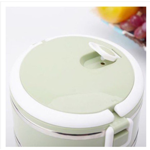 Hộp Đựng Cơm 4 Tầng Lúa Mạch, Hộp Cơm Giữ Nhiệt Lõi Inox