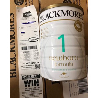 [Date mới] Sữa Blackmores Úc số 1/2/3 900g