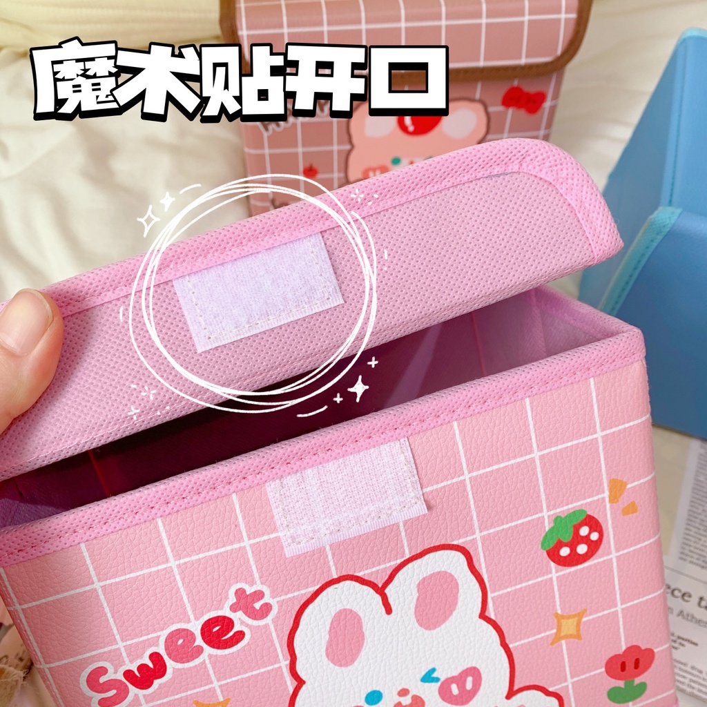 Hộp Đựng Đồ Lật Để Bàn Chống Bụi Sức Chứa Lớn