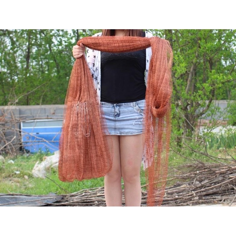 Chài Dù Bắt Cá Chân Chì Đúc Thái Lan Cao 2.5m bung 5m