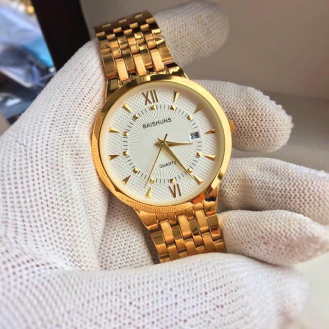 Đồng Hồ Nam Nữ Baishuns 544 Vàng Kim Cực Chất | BigBuy360 - bigbuy360.vn