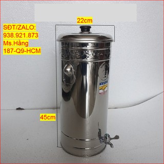 (Q9HCM) -  Bình Lọc Nước – Bình INOX Cao Cấp SUS 304 Cỡ Nhỏ - Mã: BL20I3 – tr1 -