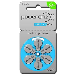 Pin Ốc tai điện tử (OTĐT) PowerOne 675 Implant Plus chất lượng cao 140.000 đ / 1 vỉ