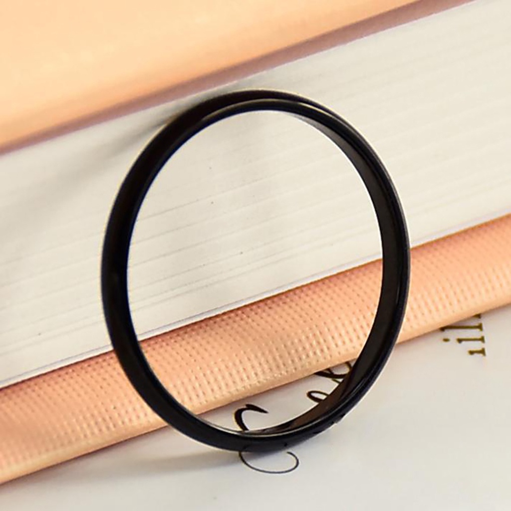 Nhẫn Đeo Tay Bằng Thép Titan Thiết Kế Đơn Giản Cho Cặp Đôi