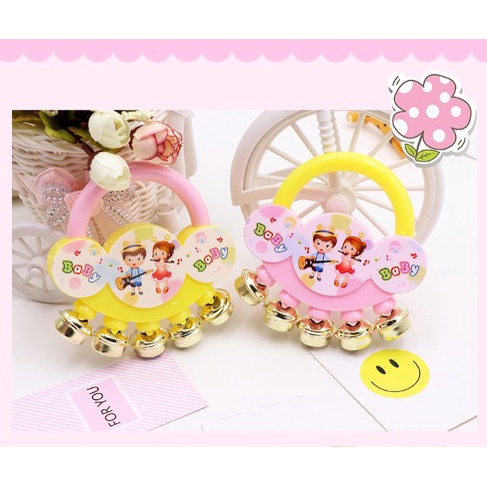 Đồ chơi xúc xắc. lục lạc có chuông dễ thương