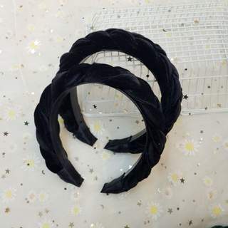 Bờm Cài Tóc Thắt Tết Vải Nhung