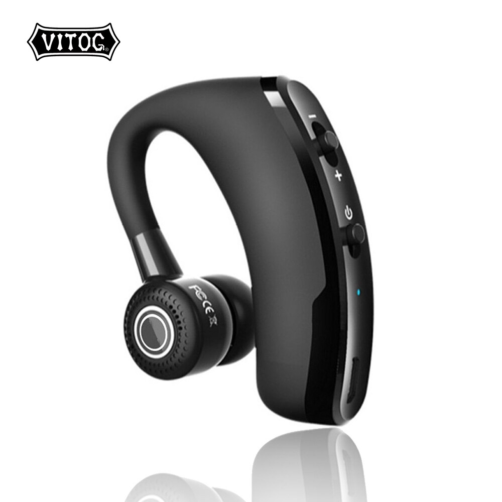 Tai nghe Bluetooth kết nối không dây Vitog đeo một bên tai kiểu dáng công thumbnail