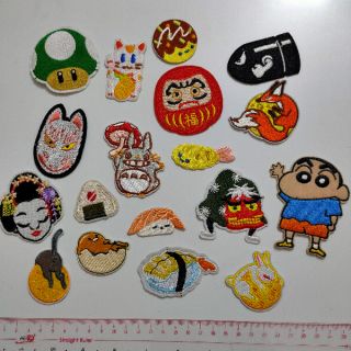 20k một chiếc, Combo 5 chiếc tự chọn, MA1 Sticker ủi patch ủi logo ủi