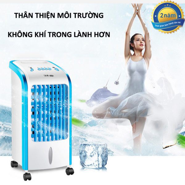 Quạt Điều Hòa Hơi Nước JUHUA - Công nghệ làm mát Nhật Bản - TẶNG KÈM ĐÁ KHÔ