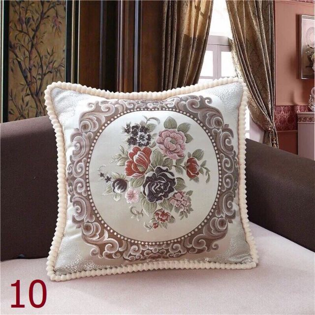 Vỏ gối tựa Tây Âu 45x45 đẹp trang chí phòng khách