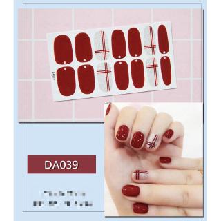 Set 14 Sticker Dán Móng Nghệ Thuật